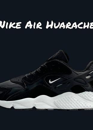 Nike air huarache black white