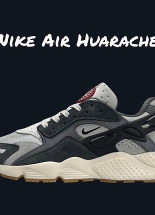 Nike air huarache grey black
