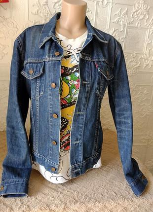 Джинсова куртка levis strauss for girls розмір l