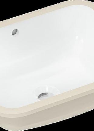 Xuniva q умивальник, що вбудовується 45*35см без отв, з переливом