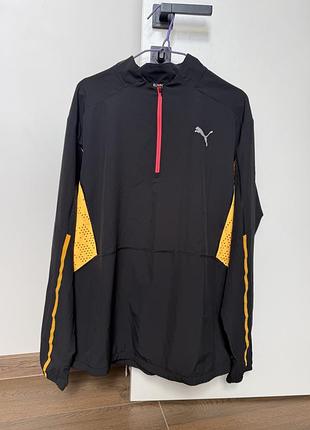 Легка куртка для бігу puma, розмір xl