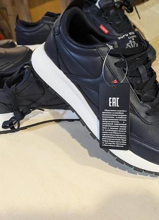 Мужские темно-синие кроссовки supo sports fashion / новые стильные кроссовки