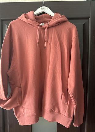 Толстовка з капюшоном і карманами uniqlol xl ( можно l)