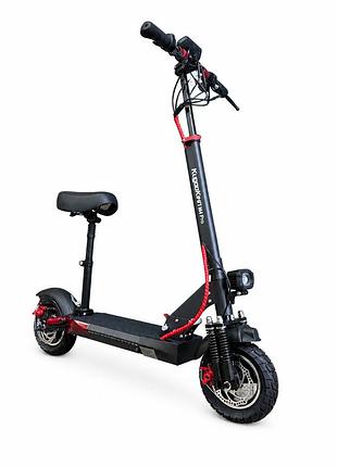 Электросамокат kugoo kirin m4 pro 10" (1500w 48v 24ah) nfc з сидінням