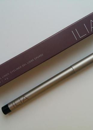 Гелевый карандаш для глаз ilia beauty clean line gel liner в оттенке twilight (black)5 фото