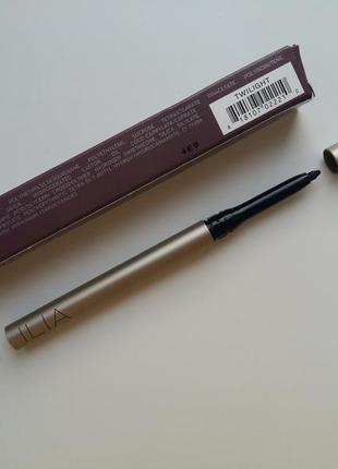 Гелевий олівець для очей ilia beauty clean line gel liner у відтінку twilight (black)6 фото