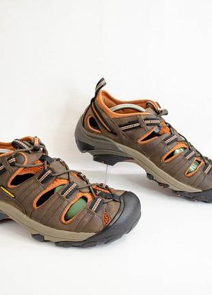 Keen arroyo ii мужские кожаные трекинговые сандалии оригинал! размер 43 28 см
