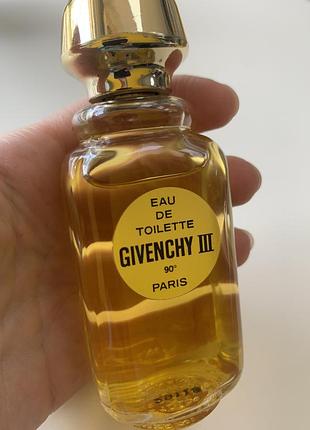 Рідкісний вінтаж givenchy iii, 60 мл., аромат 70-х