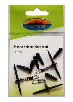Крепление поплавка plastic balance float seat ym-4035 тм fishing roi