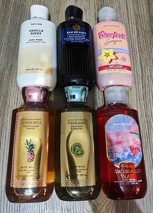 Гели для душа bath &amp; body works.