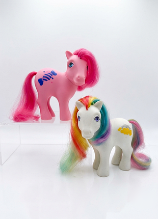 Винтажные фигурки my little pony от hasbro