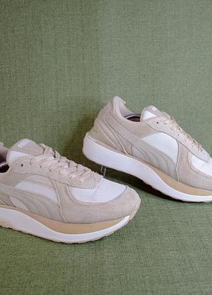 Puma cruise rider first sense жіночі шкіряні кросівки оригінал! розмір 39 25 см