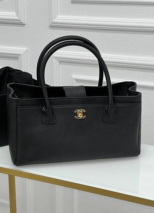 Чорна шкіряна сумка нова колекція tote люкс якість зерниста шкіра