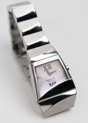 Женские кварцевые часы breil milano с браслетом