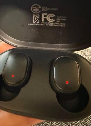 Навушники бездротові вакумні xiaomi mi true wireless earbuds basic 2