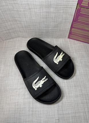 Оригінальні шльопанці lacoste