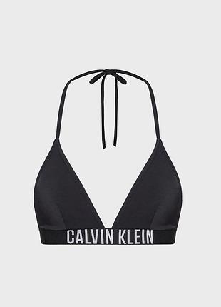 Чорний купальний верх calvin klein