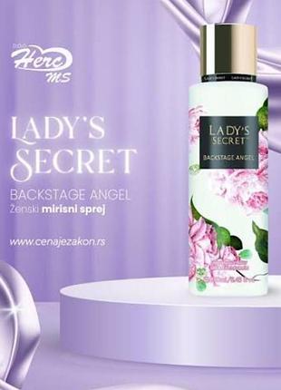 Парфюмированный спрей-мист для тела lady’s secret backstage angel