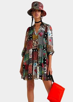 Платье цветное desigual