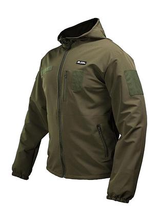 Куртка тактична global ballistics soft shell. олива s