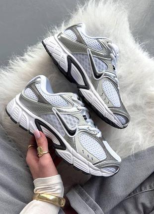 Стильні жіночі кросівки nike 5 rnr white/silver/black