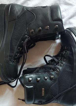 Ботинки черные кожаные aku ks light 41 1/2 (265мм) gore tex