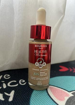 Тональна основа з сироваткою bourjois healthy mix serum foundation 52w vanilla
