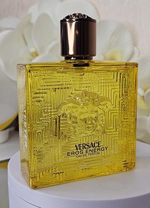 Versace eros energy edp розпив оригінал чоловічі парфуми м'ята зелене яблуко бергамот лаванда герань ваніль сандал амбра 2024