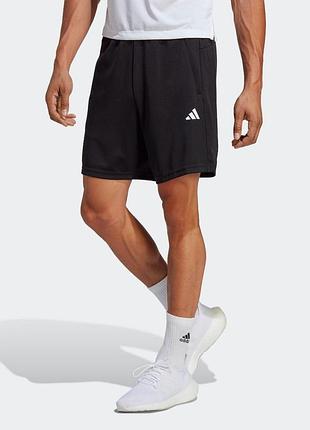 Мужские черные легкие спортивные шорты adidas адидас оригинал