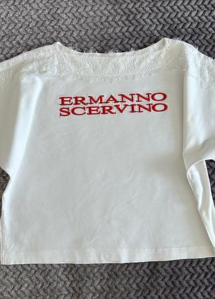 Футболка на дівчинку ermanno scervino. 12 років. оригінал. б/у.