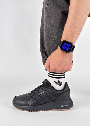 Adidas retropy black brown 5