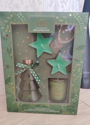 Новогодний набор, ароматизированный омела и пехта» (mistletoe &amp; fir)