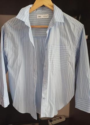 Кольорова рубашка zara 140р