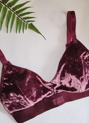 Велюровий бралет victorias secret pink оригінал вікторія сікрет