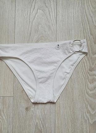 Купальний низ плавки hunkmoller s білий