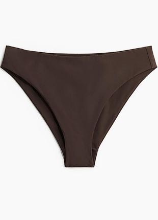Шоколадні плавки низ від купальника h&m move, 46, l