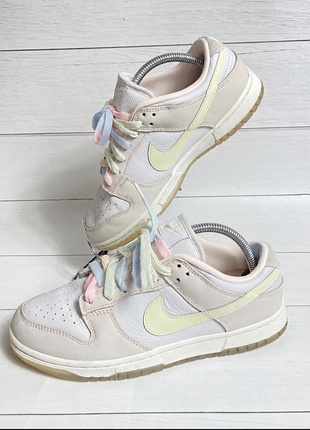 Кроссовки в нежных цветах nike dunk low premium, light soft pink