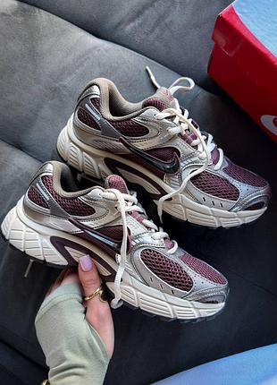 Стильные женские кроссовки nike v5 rnr burgundy crush