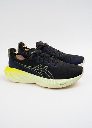 Кроссовки мужские беговые asics novablast 4 черные размер 48