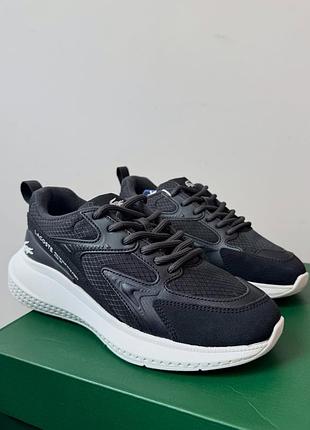 Оригинальные женские кроссовки lacoste evo black 747sma012102h в новом состоянии