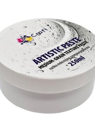 Паста для творчества среднезернистая текстурная art craft 250 мл, 5019-ac
