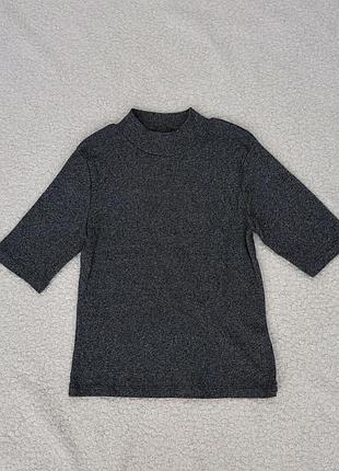Футболка жіноча h&m сіра s-m
