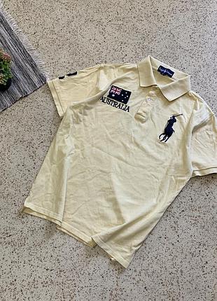 Polo ralph lauren chief keef australia country polo поло чоловіче жовте ральф лорен австралія
