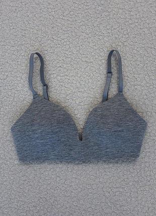 Бюстгальтер h&m сірий 75b