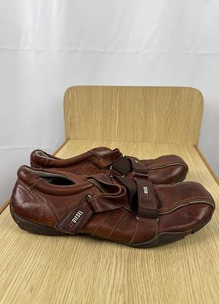 Кожаные кроссовки diesel