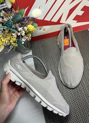 Оригинальные кроссовки слипоны skechers