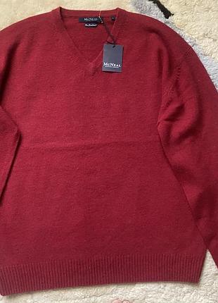 Вовняний светр mcneal clothing company pure lambowool оригінал,новий