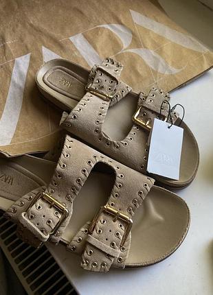 Шльопанци zara 40 размер