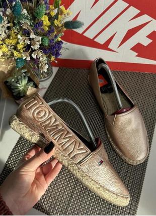 Оригинальные эспадрильи балетки Tommy hilfiger