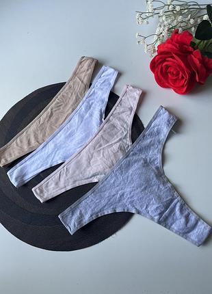 4 шт набір бавовняних трусиків primark